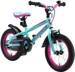 BIKESTAR Kinderfahrrad 14 Zoll f&uuml;r M&auml;dchen und Jungen ab 4 Jahre | Kinderrad...