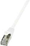 Logilink CP2111S CAT6 F/UTP Patch Kabel EconLine AWG26 wei&szlig; 20m