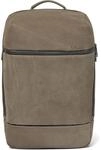 Salzen Savvy Rucksack aus Nubukleder in der Farbe Weims Taupe, mit gepolstertem 16