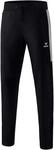 Erima Herren Squad Arbeits Trainingshose (1102001), schwarz/Silver Grey, M