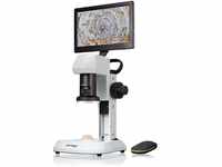 Bresser LCD-Mikroskop Analyth mit Durch- und Auflicht in 5 Helligkeitsstufen,