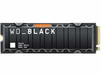 WD_BLACK SN850 mit Heatsink 1TB NVMe interne Gaming SSD; PCIe Gen4 Technologie, bis