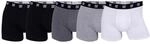 CR7 Herren Cotton Trunks Five Pack Boxershorts, Black/Grey/White, L,...