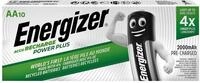 ENERGIZER PILAS INDUSTRIALES Power Plus HR6 2000mAh DP10 BR, 634354, Silber