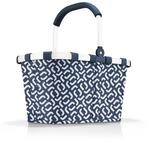 reisenthel carrybag in Signature Navy &ndash; Stabiler Einkaufskorb mit viel Stauraum und