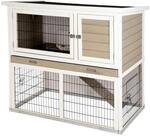 Kerbl Pet Nagerstall Lucky, Kleintierstall, Nagerstall, 115x65x100cm, Holz, Hasen,