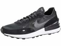 Nike Herren Waffle One Sneaker, Black/Black-White-ORANGE, 424.5 EU