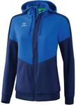 Erima Damen Squad Tracktop Jacke mit Kapuze (1032018), New royal/New Navy, 36