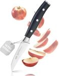 R&Ouml;SLE Sch&auml;lmesser Tradition 8 cm - Hochwertiges K&uuml;chenmesser zum Sch&auml;len von Obst