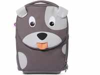 Affenzahn Kinderkoffer fürs Handgepäck, Kindertrolley zum Reisen Hund - Grau