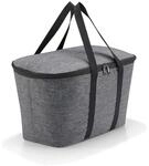 reisenthel coolerbag in Twist Silber &ndash; K&uuml;hltasche aus hochwertigem Polyestergewebe