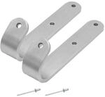 Leitern Zubeh&ouml;r KRAUSE Einh&auml;ngehaken (Paar) f&uuml;r Leitern Aluminium