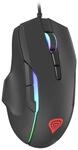 Genesis Xenon 220 G2 Gaming Maus kabelgebunden, leise Klicks, optischer Sensor bis