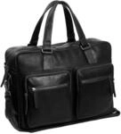 The Chesterfield Brand - Leder Laptoptasche Schwarz Misha