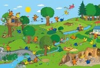 Im Spielpark, 100 Teile Puzzle: Kinderpuzzle, Die Maus
