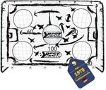 Best Sporting Fu&szlig;balltor mit Torwand I Fu&szlig;ball Tor 213 cm x 152 cm I...