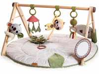 Tiny Love Luxe Developmental Gymini, Spielmatte Baby Holz mit Musik, 0+ Monate,