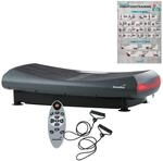 Skandika V2000 4D Vibrationsplatte Grau | 4D Vibration bis zu 35 Hz, Curved