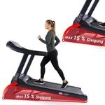 Miweba Sports elektrisches Laufband HT5000 | 7 PS | 18 Km/h | 15% Incline