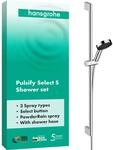 hansgrohe Duschset Pulsify Select S, Duschkopf mit Schlauch und Halterung,
