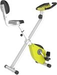 HOMCOM Heimtrainer Fahrradtrainer klappbar Magnetisch Hometrainer Fahrrad mit LCD