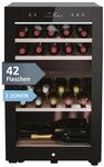 Haier Weink&uuml;hlschrank klein 50 SERIE 7 HWS42GDAU1 I 42 Flaschen Weinklimaschrank I
