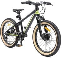 BIKESTAR Kinder Fahrrad Aluminium Mountainbike 7 Gang Shimano, Scheibenbremse...