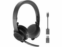 Logitech Zone 900 Kabelloses On-Ear-Bluetooth-Headset mit Noise-Cancelling-Mikrofon,