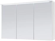 Aileenstore Spiegelschrank Badm&ouml;bel mit Beleuchtung Duo 100 cm LED Weiss