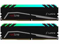 Mushkin Redline Lumina – DDR4 RGB Gaming DRAM – 32GB (2x16GB) UDIMM Memory...