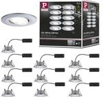 Paulmann 99925 Einbauleuchte LED Calla rund 10x6,5W Chrom matt schwenkbar