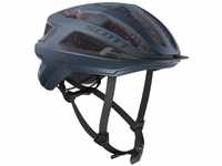 Scott Arx Rennrad Fahrrad Helm Midnight blau 2023: Größe: L (59-61cm)