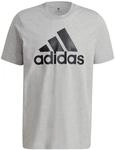 Adidas Bl Sj T-Shirt mgreyh/Black M