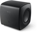 KEF KC62 Leistungsstarker Aktiver Subwoofer | Schwarz | 1000 Watt