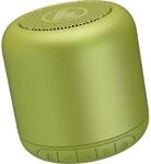 Hama 00188214 Drum 2.0 Mobiler Bluetooth-Lautsprecher, 3,5 W, Gelbgr&uuml;n, 7 x 6,3 x