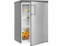 Exquisit Kühlschrank KS16-V-H-010E inoxlook | Kühlschrank ohne Gefrierfach