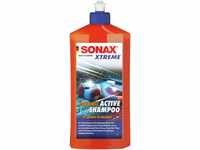SONAX XTREME Ceramic ActiveShampoo (500 ml) Pflegeshampoo mit Versiegelungseffekt