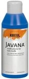 KREUL 91307 - Javana Stoffmalfarbe f&uuml;r helle Stoffe, 250 ml Glas in royalblau,