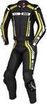 IXS Sport RS-800 1.0 2-Teiler Motorrad Lederkombi, schwarz/gelb/wei&szlig;, Long 98