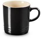 LE CREUSET Becher aus Steinzeug, 0,35 L, Schwarz gl&auml;nzend, 70302351400002