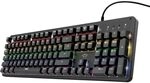 Trust Gaming Mechanische Gaming Tastatur GXT 863 Mazz - Mechanische Outemu Red