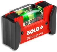 Sola GO! Magnetische CLIP - Mini-Wasserwaage aus Glasfaserverst&auml;rktem Kunststoff -
