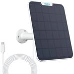 Reolink 6W Solarpanel f&uuml;r Akku &Uuml;berwachungskamera Aussen, Typ-C Schnittstelle,