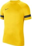 Nike, M Nk Df Acd21 Top Ss, Kurzarm-Shirt, Tour Gelb/Schwarz/Anthrazit/Schwarz, S,