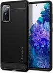 Spigen Rugged Armor H&uuml;lle Kompatibel mit Galaxy S20 FE - Schwarz