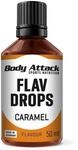 Body Attack Flav Drops - Karamell, 50 ml - Vegane Geschmackstropfen - zum Vers&uuml;&szlig;en