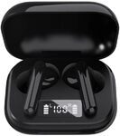 AURICULAR Bluetooth Denver TWE - 38BLACK - ESTUCHE - Negro