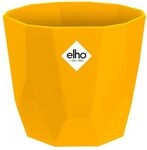 Elho B.for Rock 16 - Blumentopf f&uuml;r Innen - &Oslash; 17 x H 14.7 - Ocker