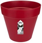 elho loft urban rund 20cm Blumentopf - Cranberry Rot