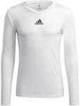 adidas Herren Team Base Shirt, white, L